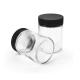 Airtight Glass Concentrate Jars Round 4 Oz Straight Sided Jar