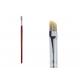 Squirrel Hair Professional Cosmetic Makeup Brushes For Eyebrow Pencil / Mascara