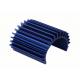 Round Aluminum Extrusion Heat Sink T3 - T8 Temper Shape Angle