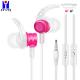 3.5MM Wired Plug Earphones Hands Free Headphone With Mic