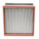 Customized Fiberglass High Temp Air Filters H13 H14 High Temperature  Hepa Filter