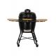 Manual Charcoal Kamado Barbecue Grill 24 Inch Stainless Steel
