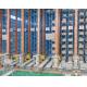 Steel Structure Large ASRS Racking System / Blue Color Heavy Duty Pallet Racks