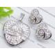 ODM & OEM innovative silver bridal stainless steel jewelry sets 2900045