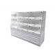 Wooden Material Food Store Shelving Bread Display Cabinet Easy Assemble