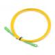 1Year Simplex Sc Apc To Sc Apc Sm Optic Fiber Armored Patch Cord for FTTP Application