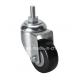 75mm Diameter Threaded Swivel PU Caster for Medium Duty Industrial Equipment Z5733-67