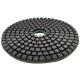 Resin and Diamond Powder 5 Inch Chiseled Edge Polishing Pads for Stone Edge Grinding