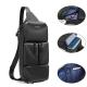 Anti Theft Water Resistant Mens Vest Chest Sling Bags 0.44kg