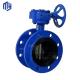 DN80 DN100 Pn6 Pn10 Double Flange Butterfly Valve for Medium Temperature Efficiency