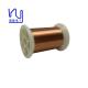 2uew-F 54 Awg Enameled Copper Winding Wire Ultra Fine Self Adhesive For Voice Coils