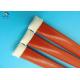 4KV Silicone Rubber Sleeve Expandable Braided Sleeving With 2 : 1 Expandable Ratio