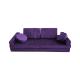 10pcs Velvet Fabric Kids Play Sofa Toddlers Couch For Playhouse
