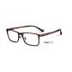 Luxury Flexible Eyeglasses Frames / Young Generation Brown Square Frame