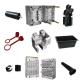 Custom Injection Molded Plastic Parts Kitchen Storage Containers Durable OEM Manufacturing