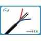 Lightweight Insulated Copper Cable , Oil Resistance Insulated Stranded Copper Wire