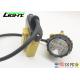 Waterproof Ip68 Rechargeable Led Hard Hat Light , High Power Led Headlamp For Running