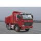 Red Color Dongfeng 2nd Hand Tipper Trucks With 6x4 Drive EURO 3 Diesel Engine