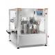 SUS304 Rotary Pouch Filling Machine PLC Control For Nuts Sugar Coffee Beans