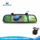 Wide Angle Monitor Rear View Mirror 4.3 Inch With 1 Night Vision Camera