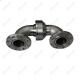 Double elbows flange connection 360 degree universal joint high pressure swivel joint