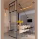 Hotel Office Modern Room Divider Panels Partition 304 316 Stainless Steel