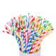 Convenient Lightweight Bendable Paper Straws 1.2g Per Pcs For Festival