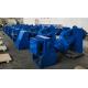 Wet Pit Slurry Pump with Vertical Shaft High Chrome A49 Blue Color RAL5015 in Steel Pallet