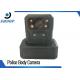 Build - In GPS Law Enforcement Body Camera , Police Body Cameras With 140 Degree Angle