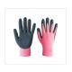 Gardening Cleaning Sandy Latex Palm Coated 15 Gauge Nylon Spandex Gloves