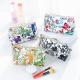 Wholesale Vivid Embroidery Flower Pattern Fabric Beauty Bag Traveling