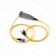 Hiscience Custom Fiber Optic Slip Rings Multi Circuits Fiber Rotary Joint