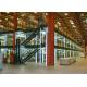 Durable Industrial Mezzanine Floor Easy Operation 2-3 Level Orange Beam RAL2004