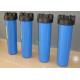 Plastic / PVC / PP Security Water Filter Housing For Water Treatment Purification Machine
