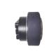 PU Rubber AGV Motor Drive Wheel Small Rubber Wheels With Bearings 200mm OD