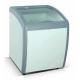 Accurate Temperature Display Chest Freezer , Commercial Chest Freezer Glass Top