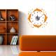 DIY Home Decoration Crystal Fish Wall Sticker Clock 10D008