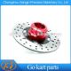 High Quality CNC Billet Aluminum Go Kart  Disc Carrier With 8mm Keyway