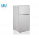 2.8ft Silver 2.5 Cu Ft Double Door Mini Refrigerator ODM