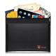 15”X 11 Fireproof Document Folder ODM Large Waterproof Money Bag Silicone Coated Fiberglass