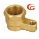 Hexagonal Brass Water Pipe Fittings , 45D Flared Pipe Fittings