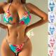 Solid Color Plus Size Swimming Costume Sexy Sunscreen  Plus Size Beach Wear Fashion The New Type