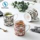 Savall EU Scandinavian Coffee Mug 350ml Ceramic Mug With Handle For Cafes