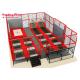 ASTM Children'S Trampoline With Enclosure  Multi Function With Basketaball And Climbing Wall