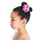 Cerise Artificial Dancing Harem Flower Head Piece Dance Accessories For Kids
