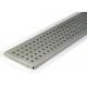 Punching Hole Polished Stainless Steel Perforated Metal Silver Color Multi - Functional