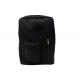 Fashionable Black Canvas Ladies Travel Bags With Large Storage Space