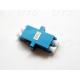 Stable LC Duplex Fiber Optical Attenuator Blue / Green / Metal With 1db - 30db Value