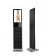 22'' LCD Newpaper Digital Signage Kiosk Information 10 Point For Shopping Mall