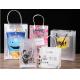 Pp handbags custom transparent clothing plastic bags pvc advertising cosmetics jewelry bag custom